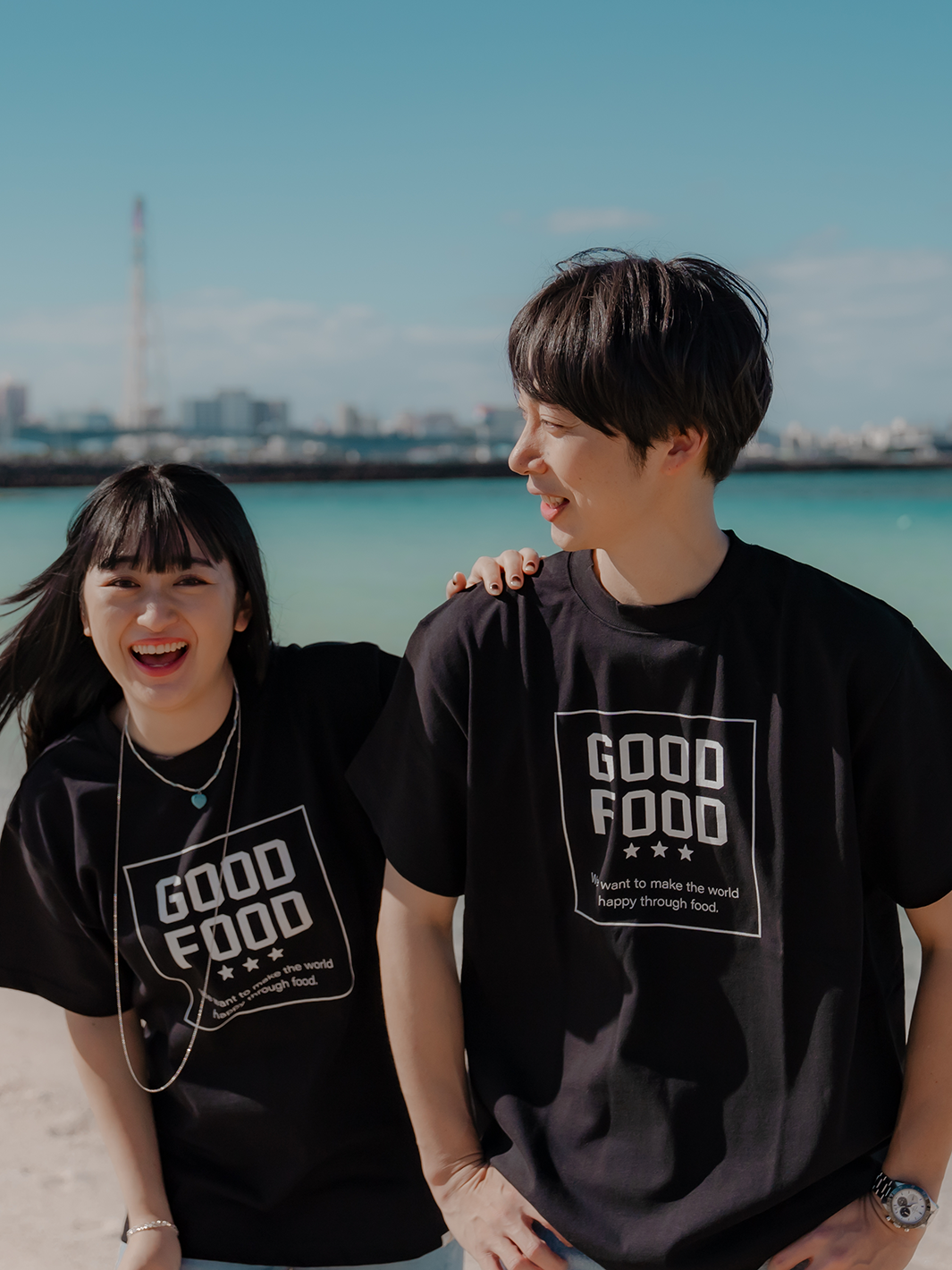 GOOD FOOD logo T-shirt［GF001］