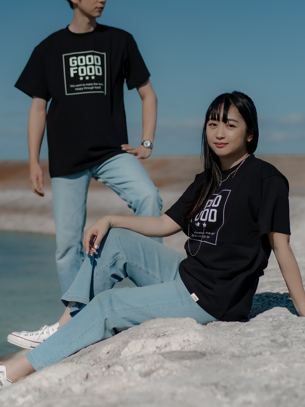 GOOD FOOD logo T-shirt［GF001］