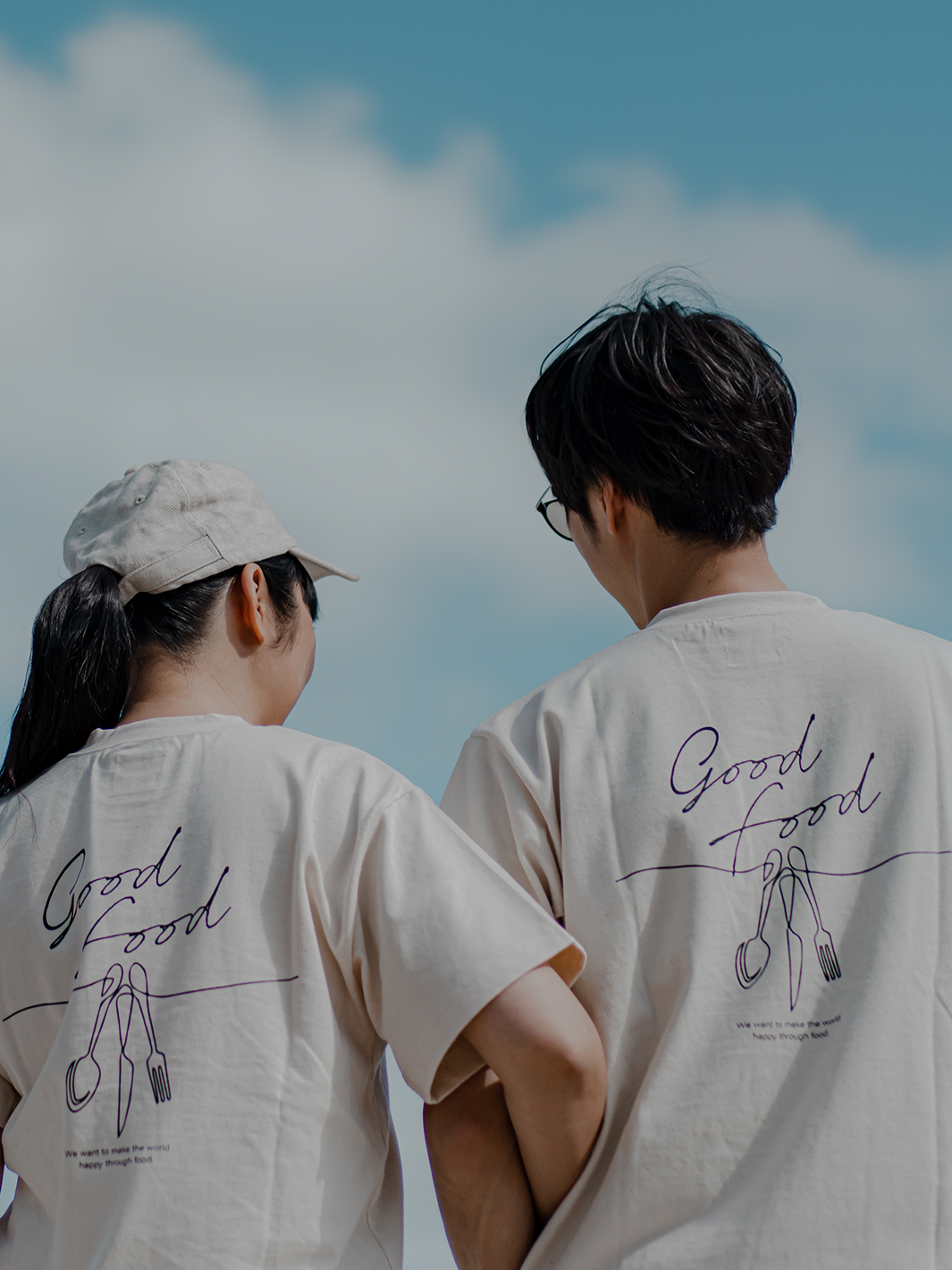 GOOD FOOD cutlery T-shirt［GF002］