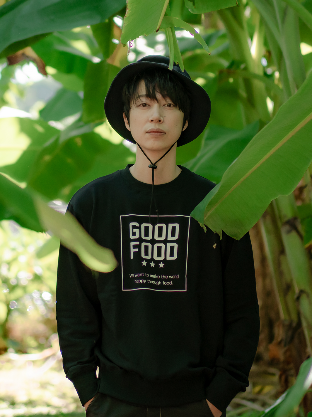 GOOD FOOD logo Sweatshirt［GF003］