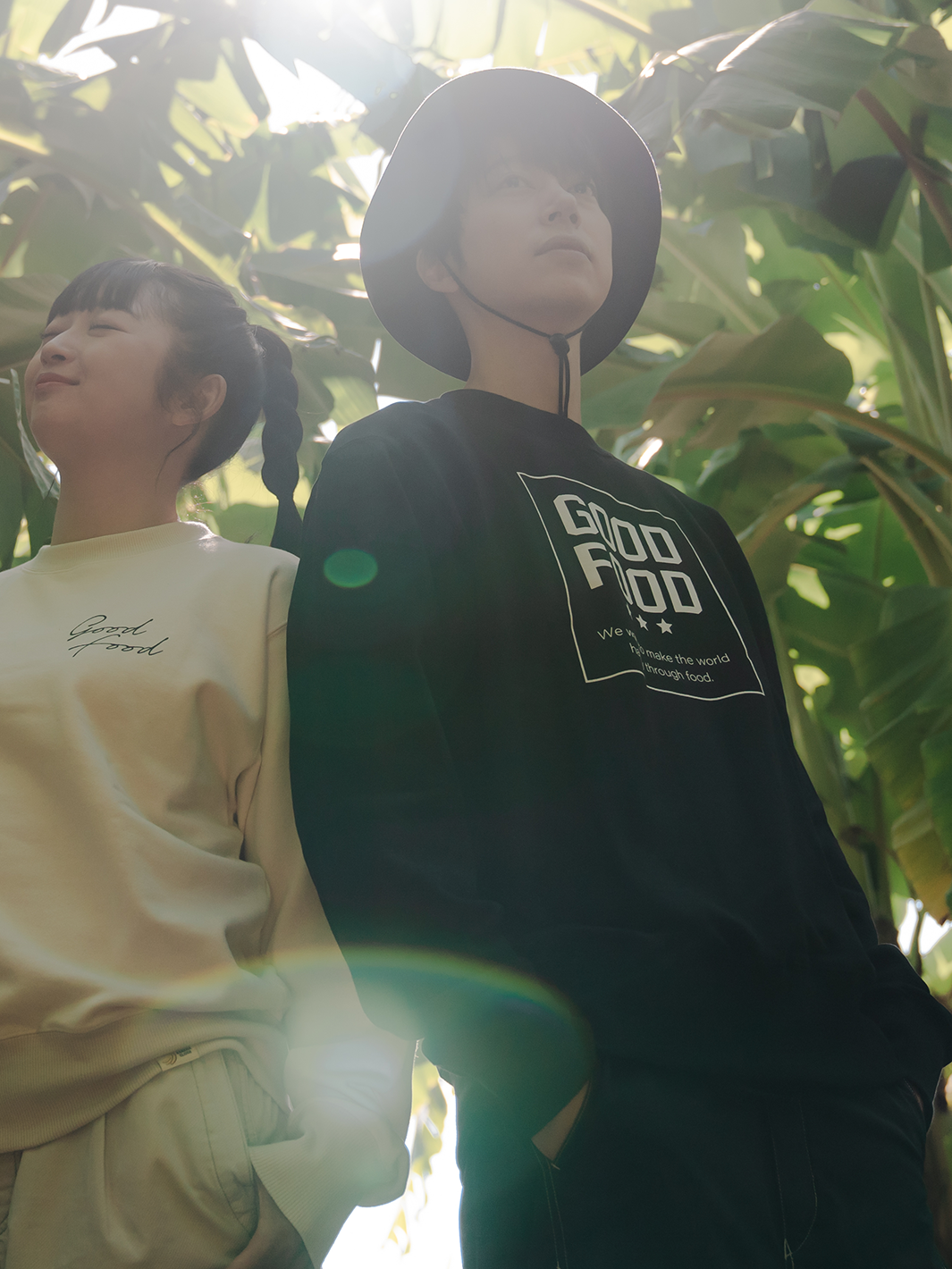 GOOD FOOD logo Sweatshirt［GF003］