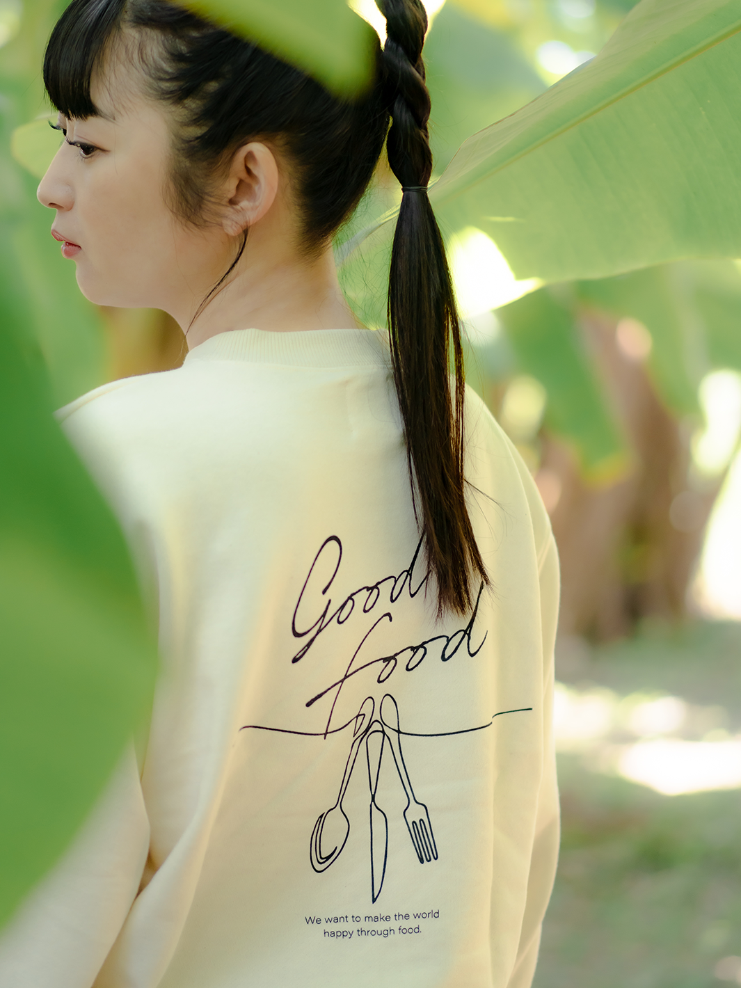 GOOD FOOD cutlery Sweatshirt［GF004］