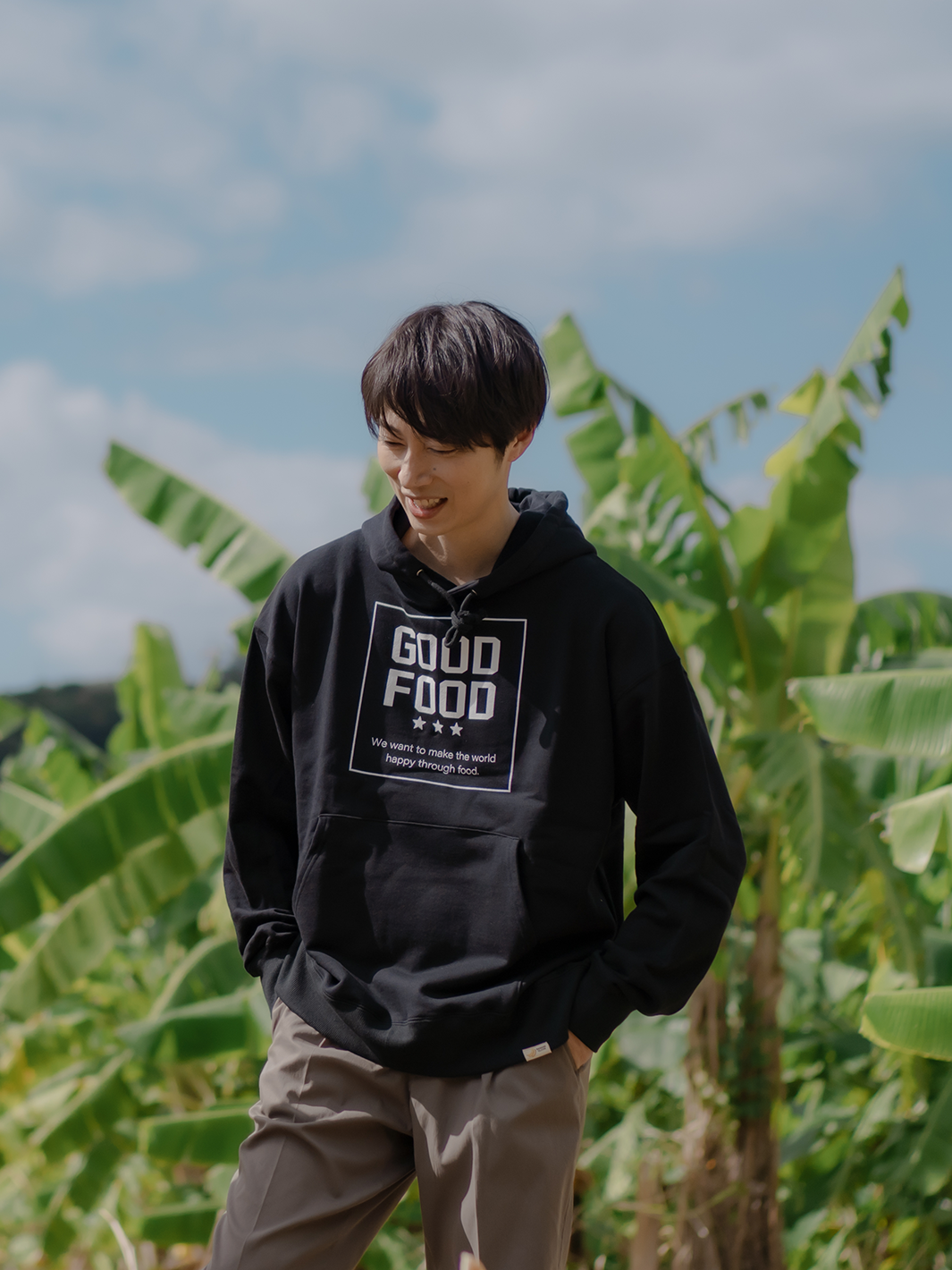 GOOD FOOD logo Parker［GF005］