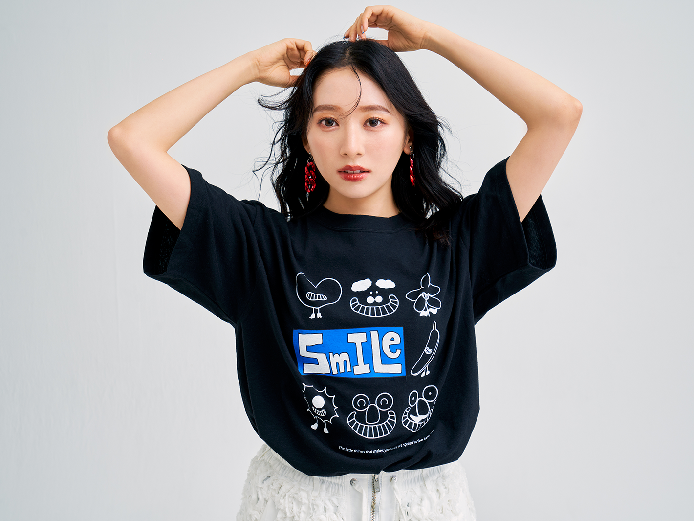 佐藤詩織＆鈴本美愉 Sustainable Message Tシャツ Type B[GF016]