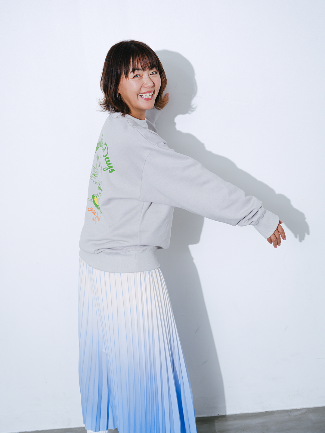 田中律子 Sustainable Message スウェット TypeC[GF036]