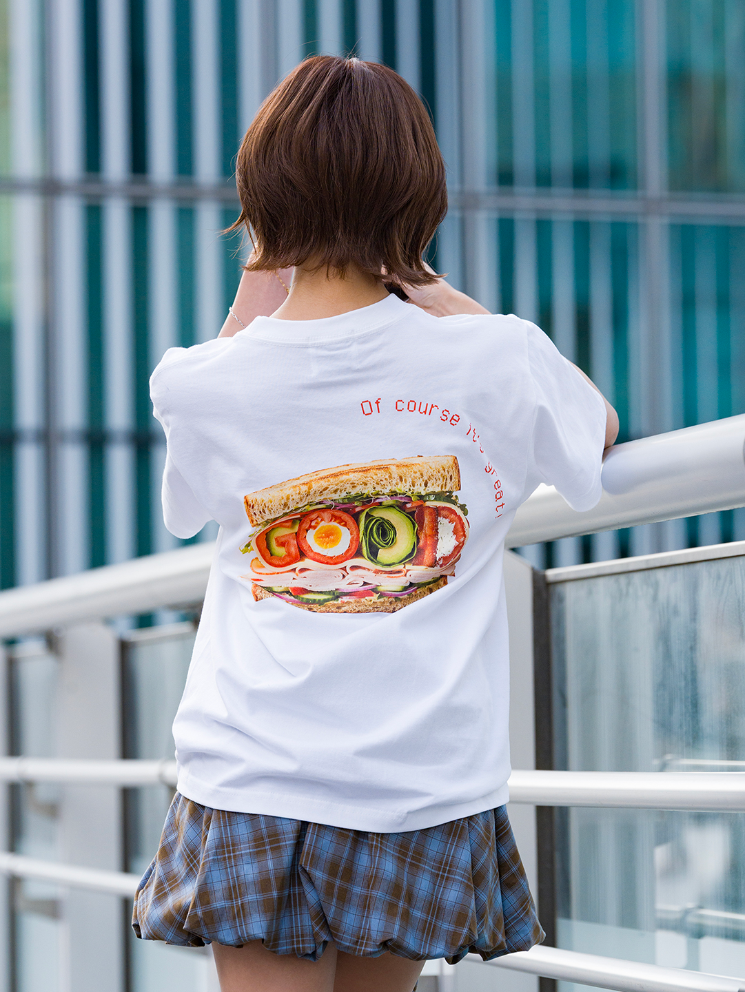 Burger sandwich T-shirt[GF039]