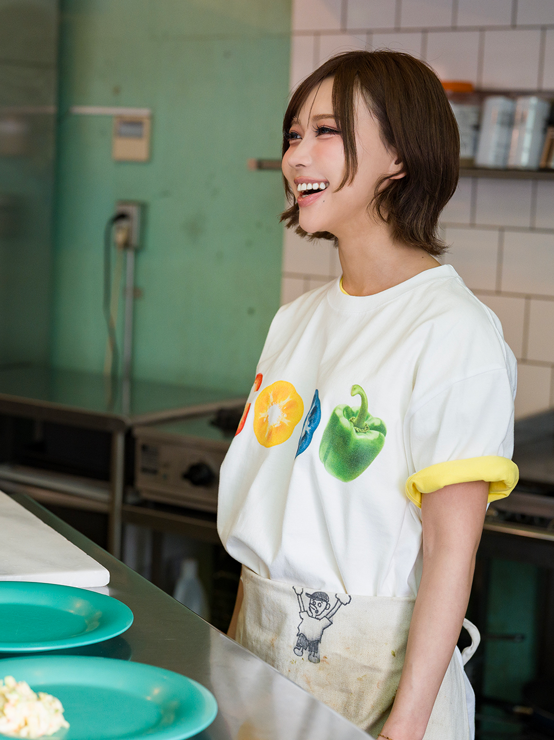 Veggies Logo T-shirt[GF042]
