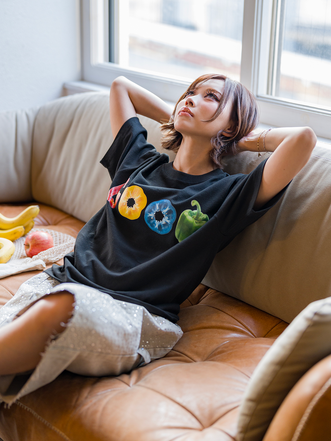 Veggies Logo T-shirt[GF042]