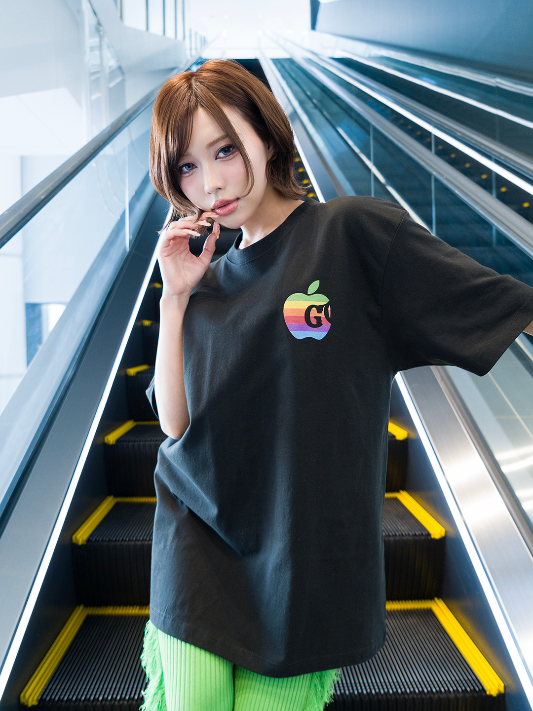 Rainbow Byte T-shirt[GF043]