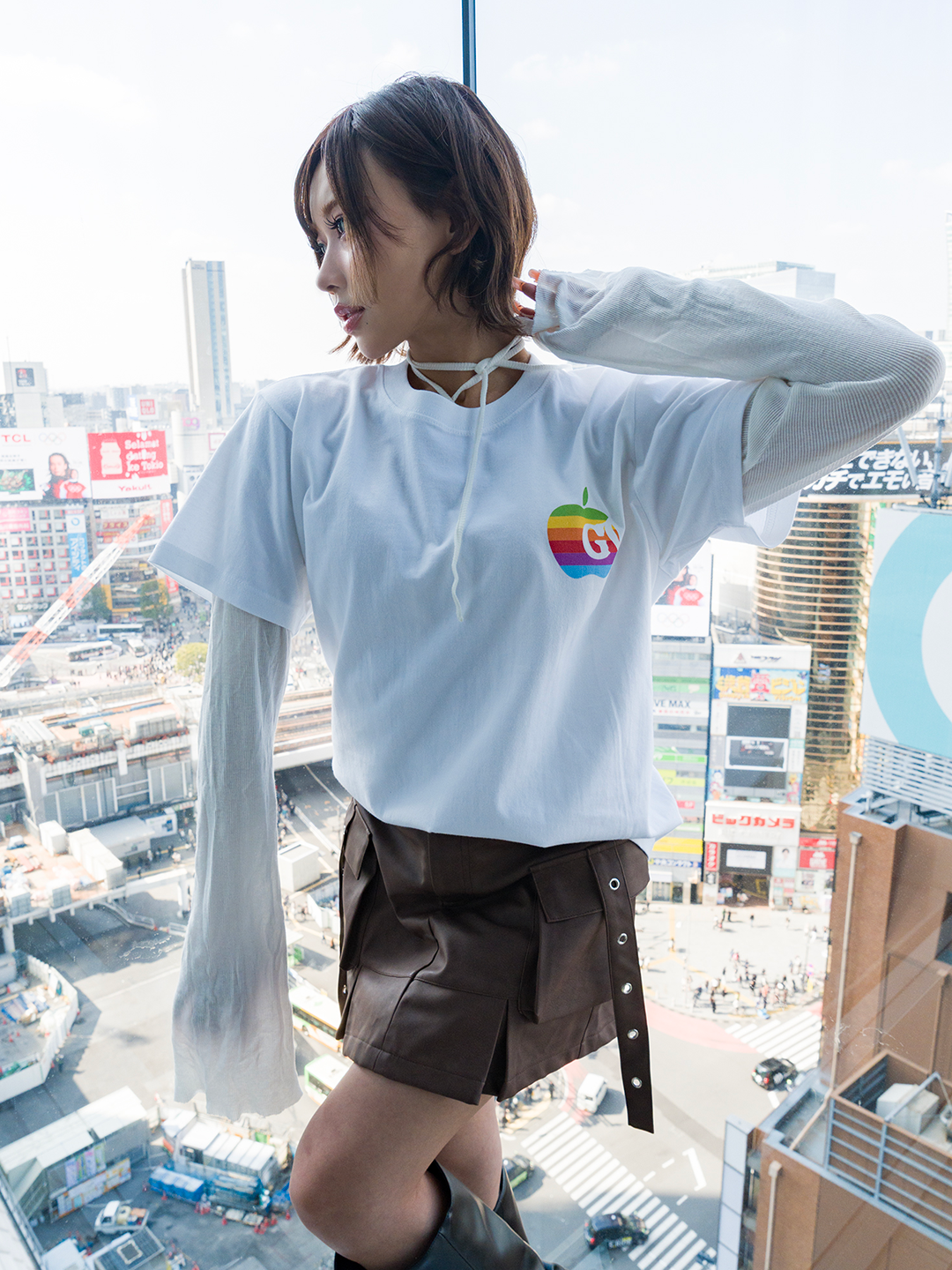 Rainbow Byte T-shirt[GF043]