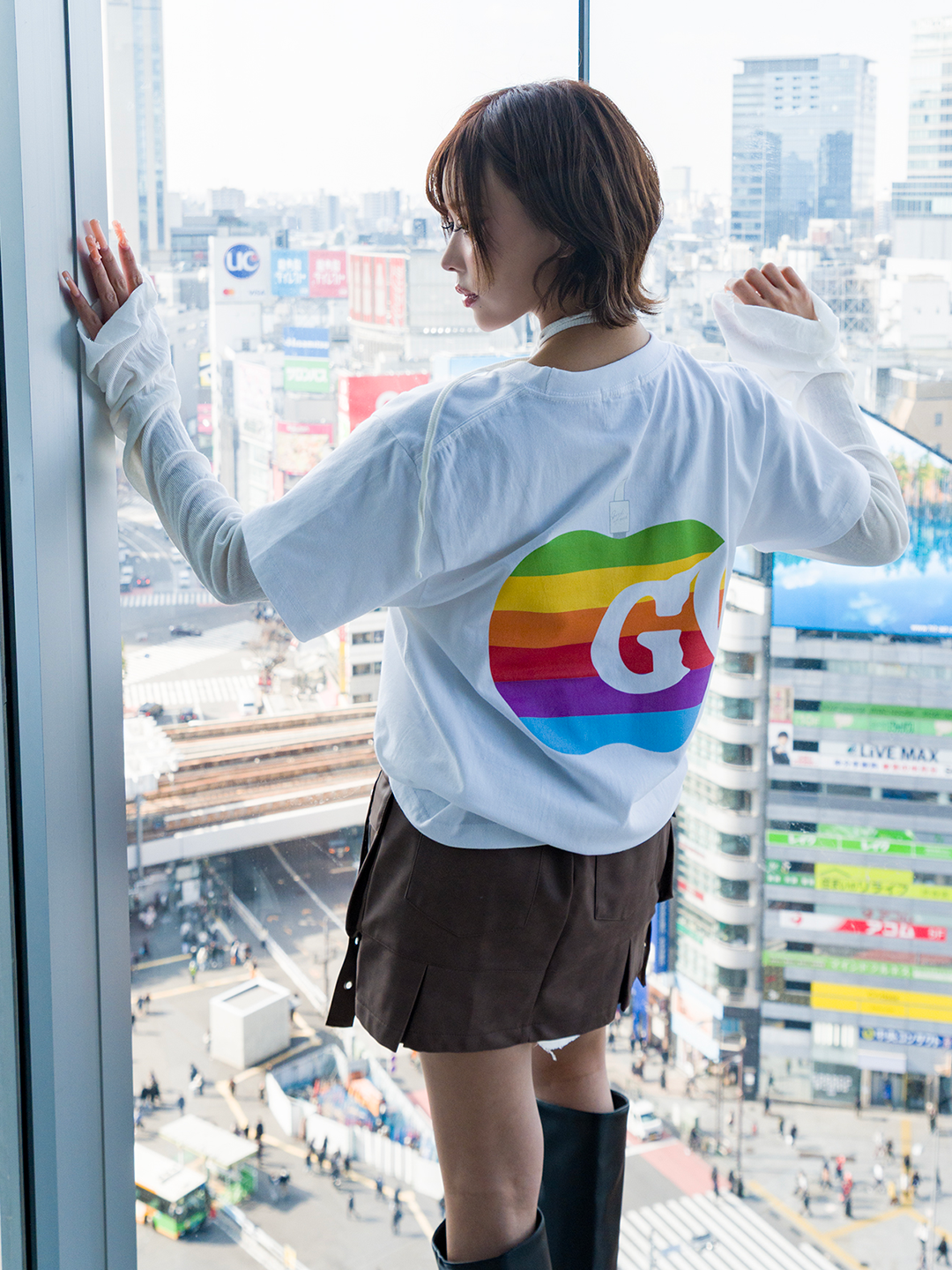 Rainbow Byte T-shirt[GF043]