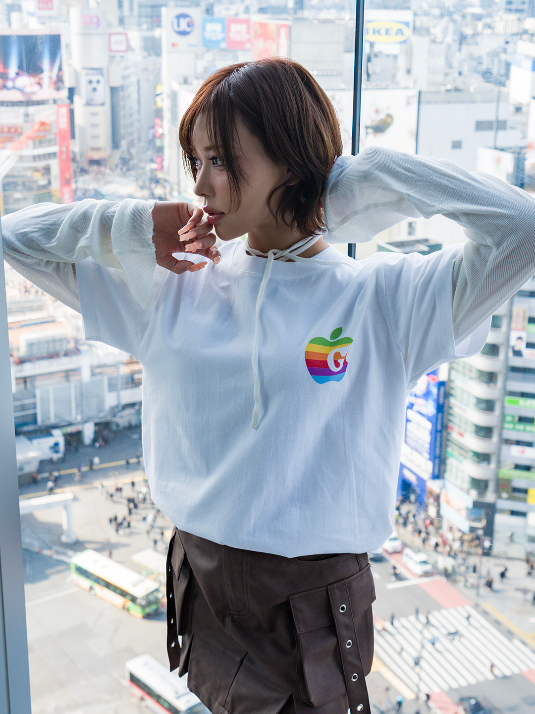 Rainbow Byte T-shirt[GF043]