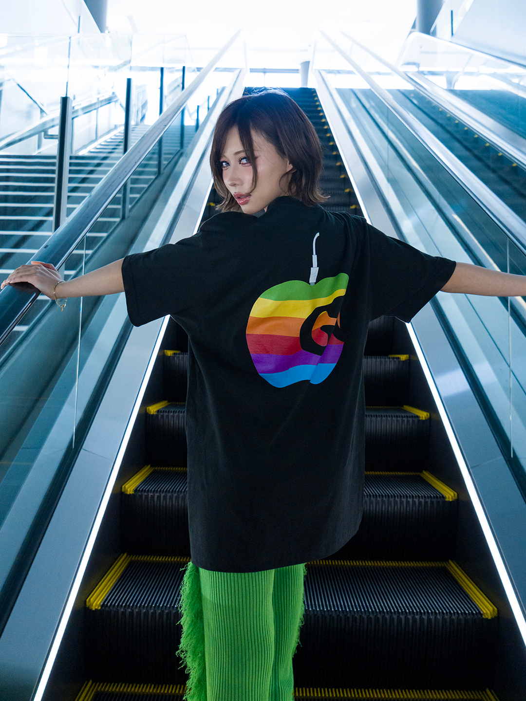 Rainbow Byte T-shirt[GF043]