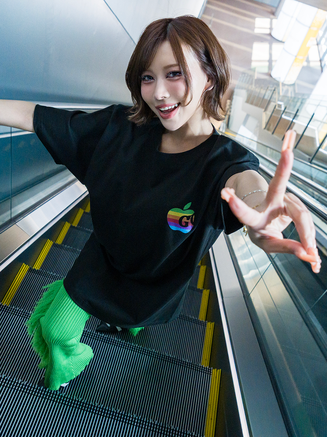 Rainbow Byte T-shirt[GF043]