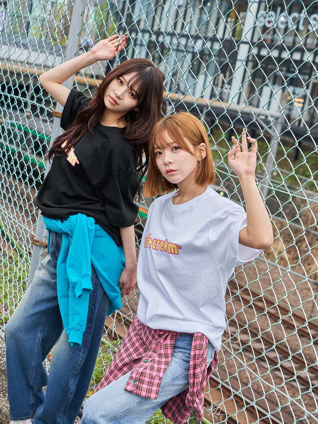 soft cream T-shirt[GF046]