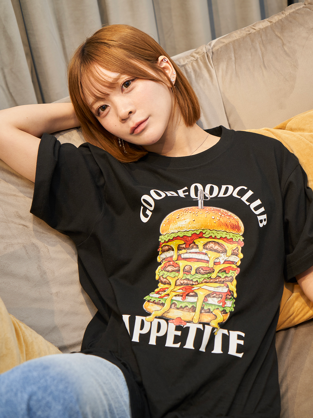 "APPETITE"  Burger T-shirt[GF047]