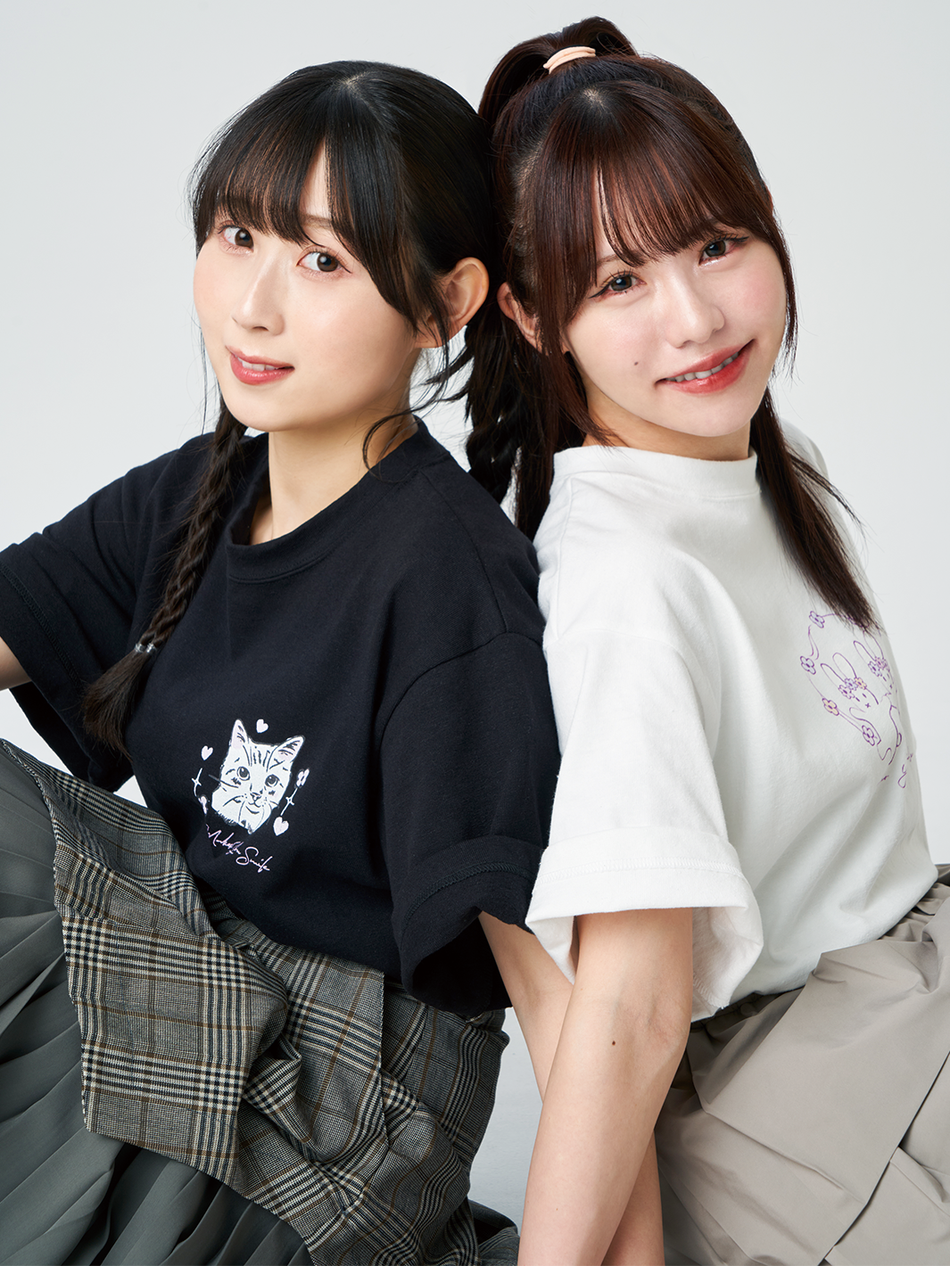SKE48 佐藤佳穂＆井上瑠夏 Sustainable Message Tシャツ Type A [GF026]