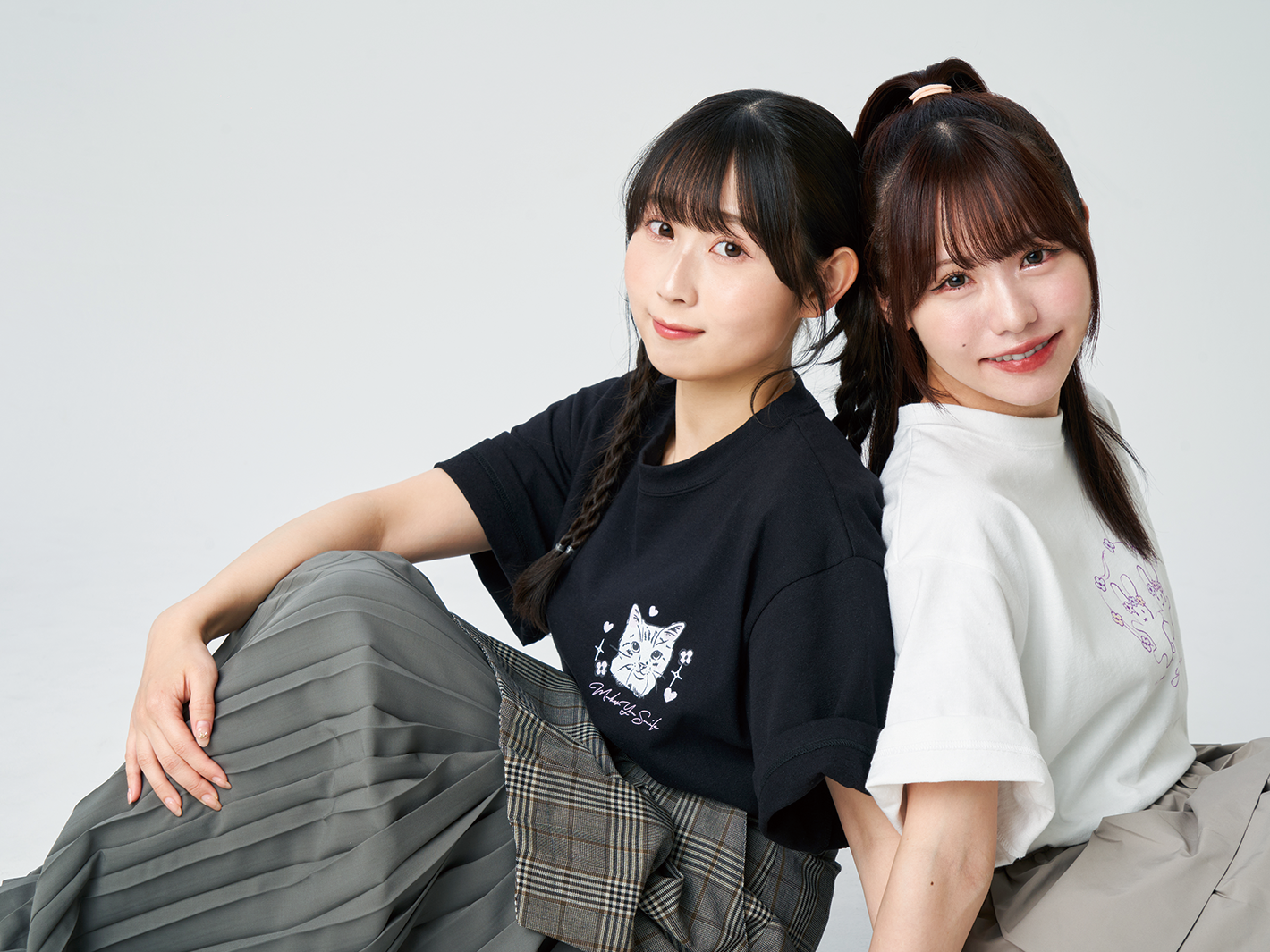 SKE48 佐藤佳穂＆井上瑠夏 Sustainable Message Tシャツ Type A [GF026]