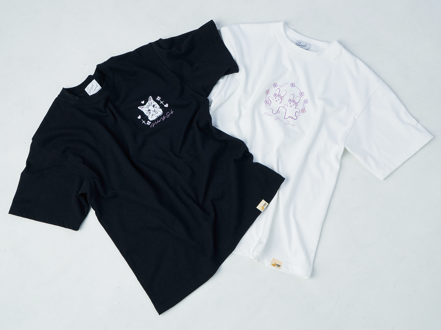 SKE48 佐藤佳穂＆井上瑠夏 Sustainable Message Tシャツ Type A [GF026]